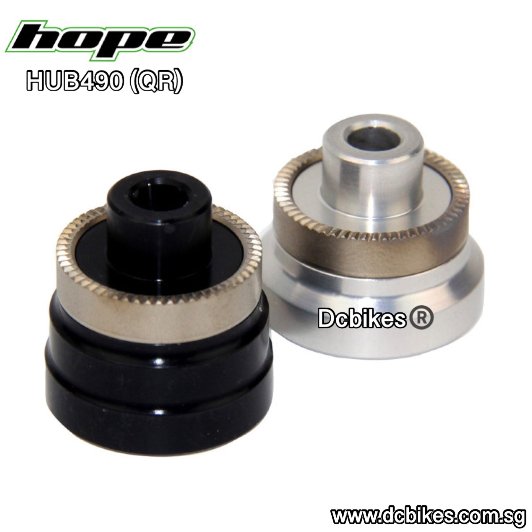 Hub490 Hope RS4 9mm Quick Release/Thru Axle 12mm Rear Hub Conversion Adapters ...
