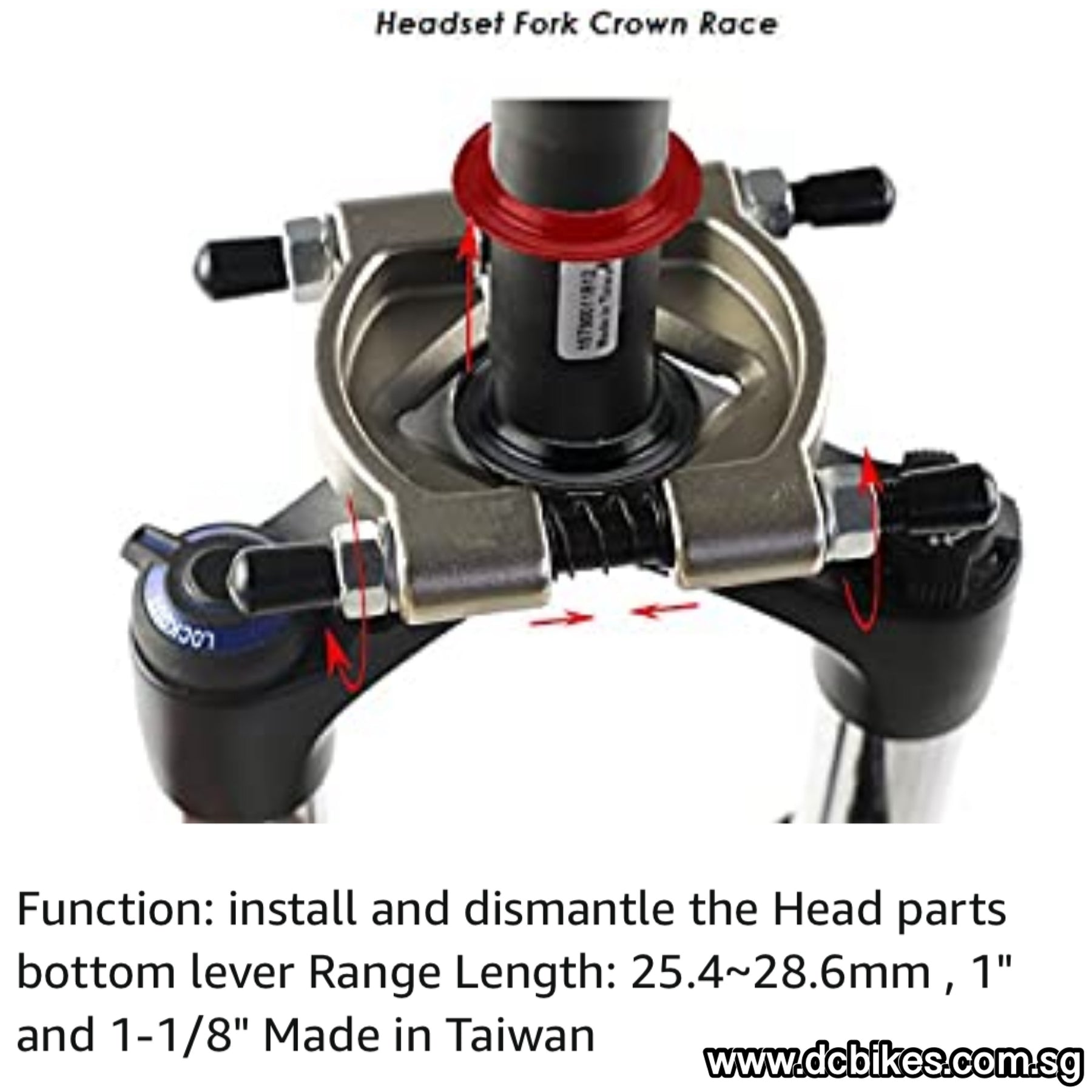 Bikehand Professional Bicycle Crown Race Remover Tool – Dcbikes