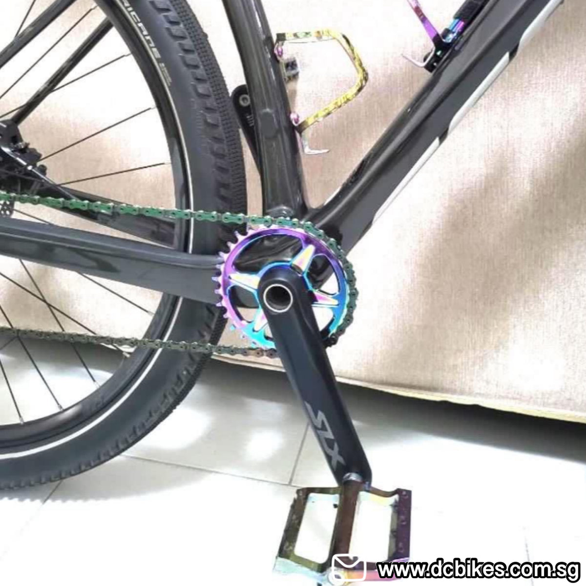 5dev チェーンリング　32t oil slick T-Type Aluminum Chainrings – 5DEV