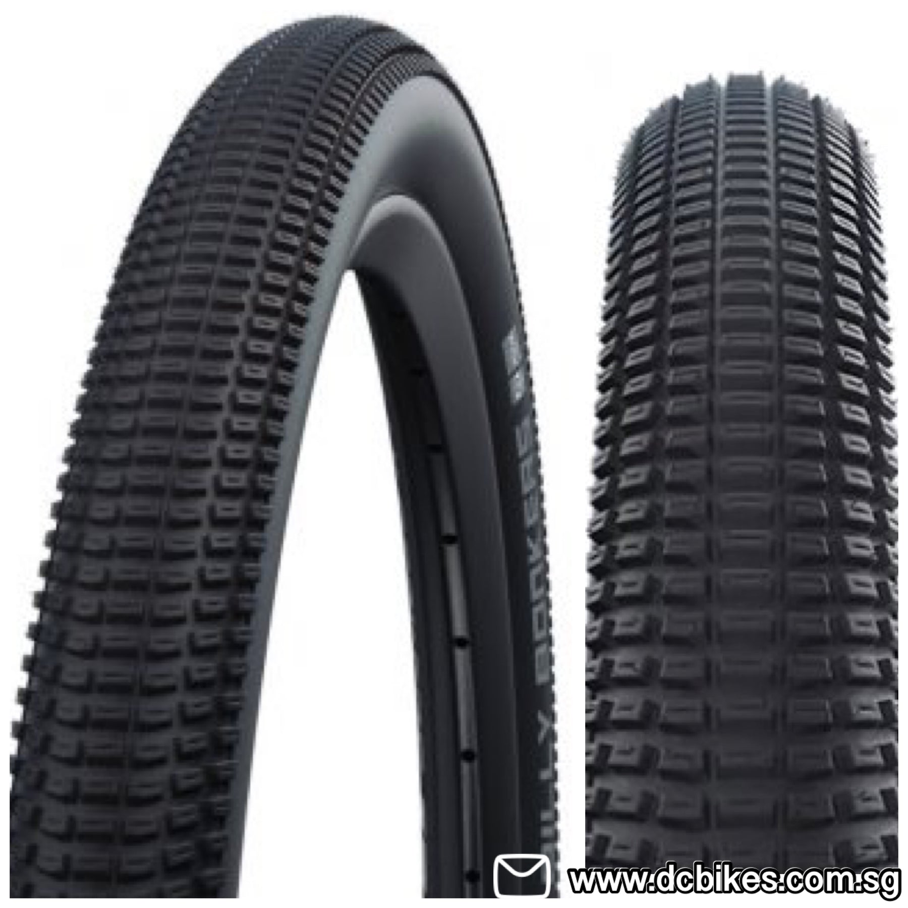 Pneu Vélo Schwalbe 16x2.00 (50-305) Billy Bonkers Perf - Noir Skin