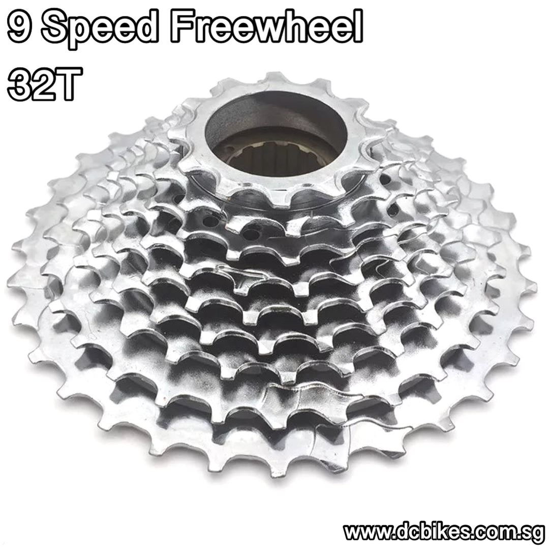 Silver 9 Speed 32T | 10 Speed 36T | 11 Speed 36T Bicycle Screw In