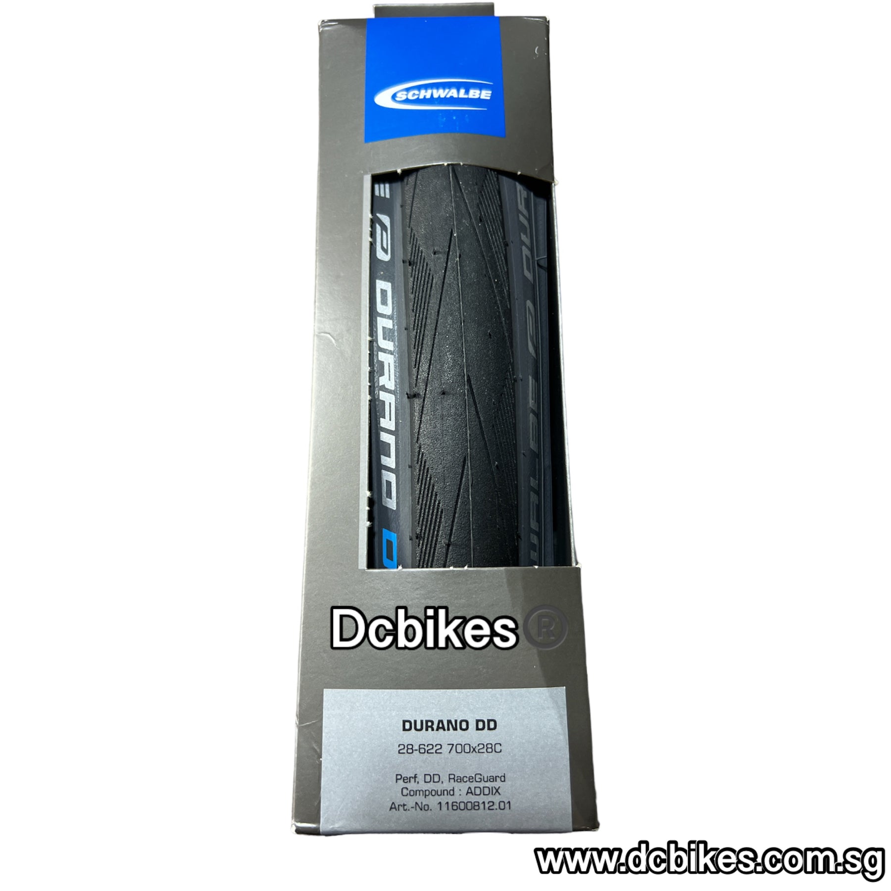 Pneus SCHWALBE DURANO II 700X25C K-GUARD SOUPLE Pneus SCHWALBE DURANO II 700X25C K-GUARD SOUPLE