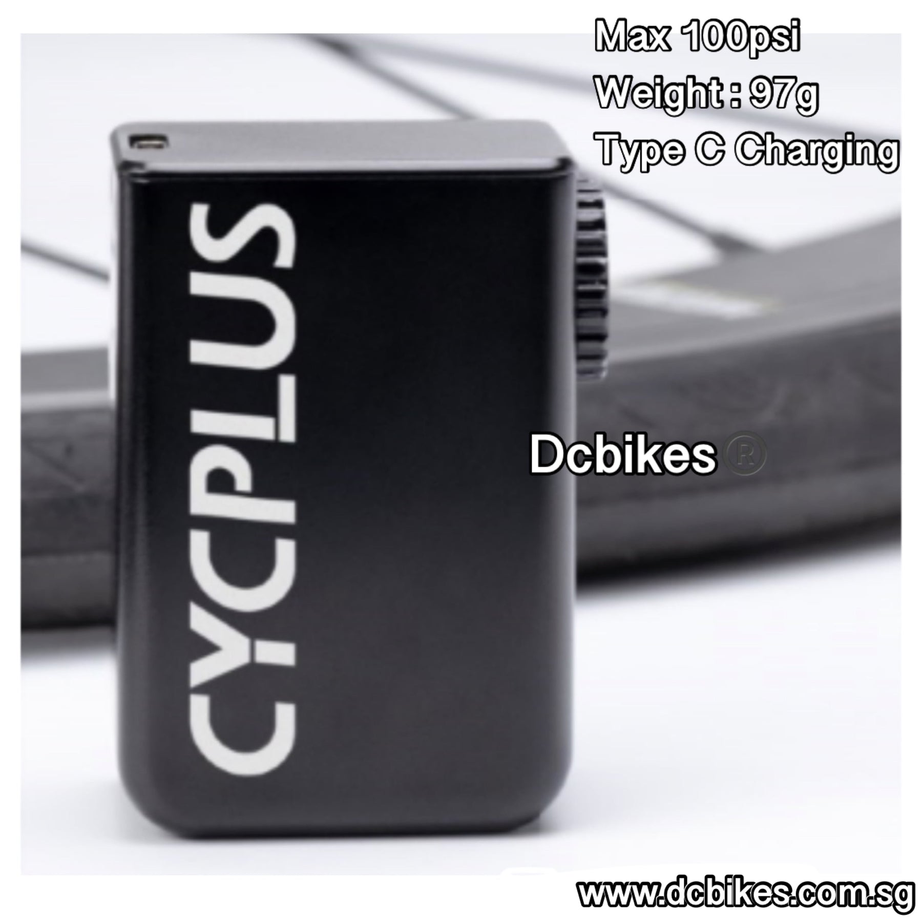 Cycplus Super Mini Presta Schrader Pocket Size Portable