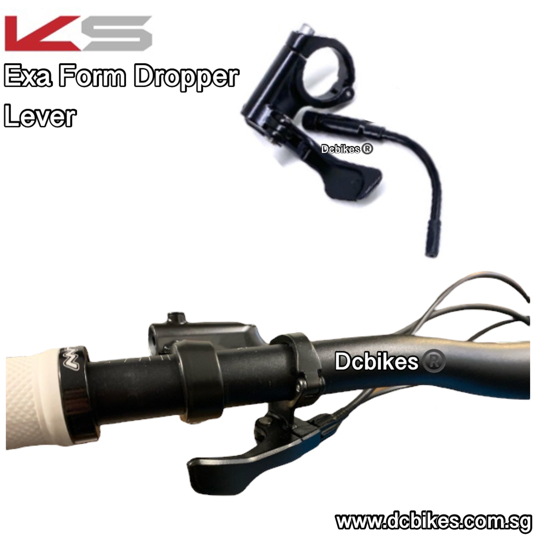 KS | Kind Shock EXA Form Dropper Seat Post Left Remote Lever – Dcbikes