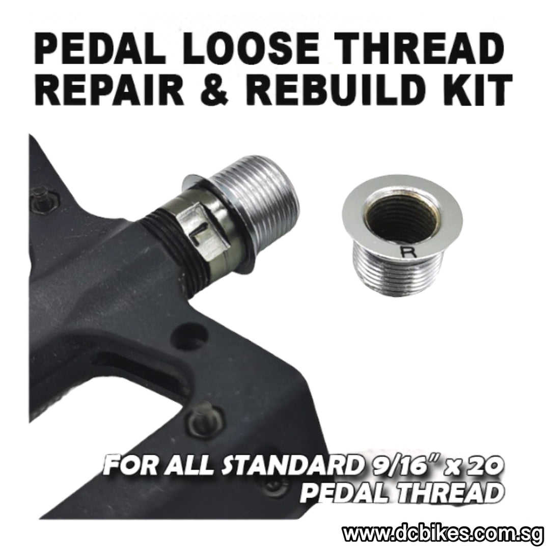 Stripped Crank Arm Pedal Loose Thread Tapping