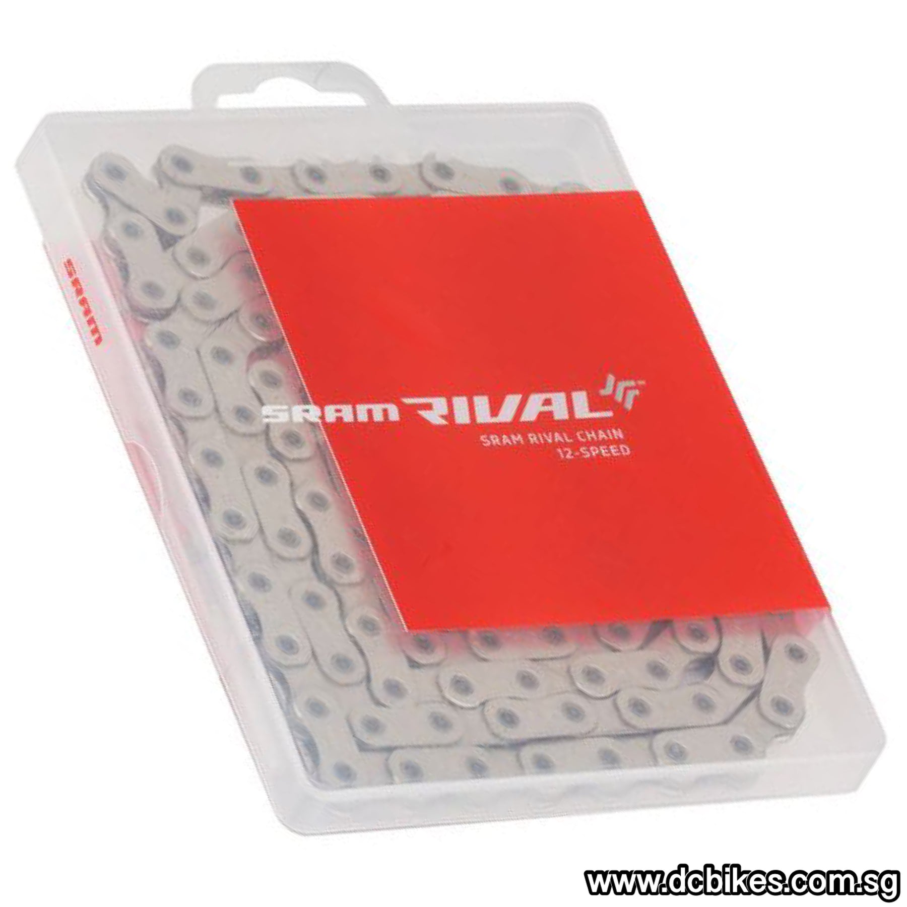 Sram Rival Chain Sram Rival | Force | Red 12 Speed Flat Top + PowerLock Road Chain – Dcbikes