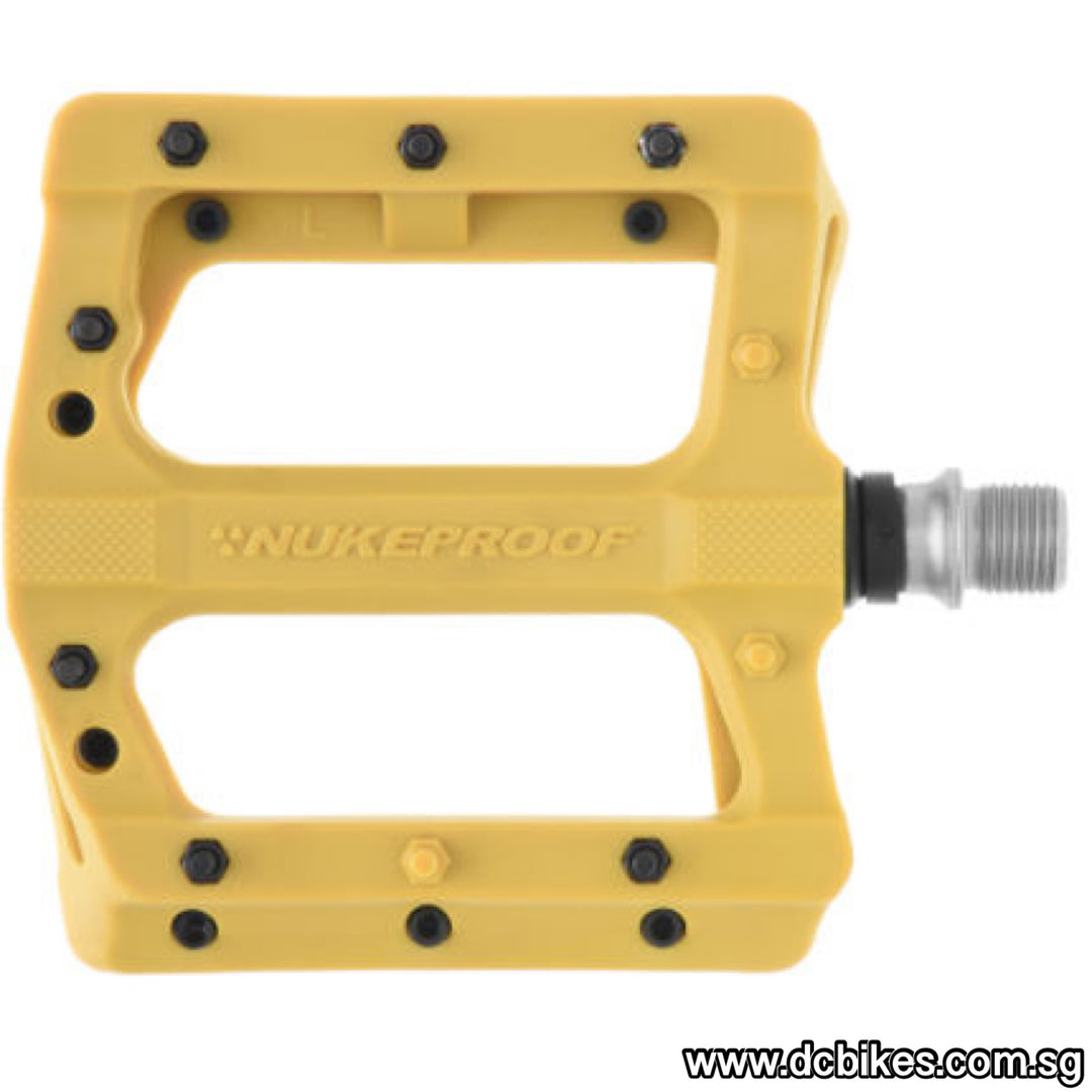 nukeproof electron pedals Nukeproof EVO Composite Race MTB Flat Pedals – Dcbikes