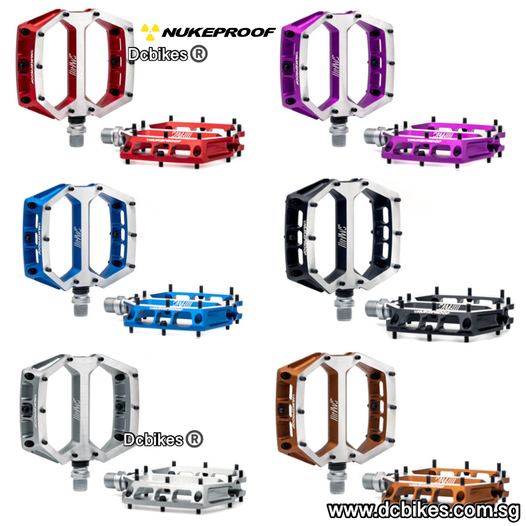 nukeproof horizon pro sam hill enduro pedale Nukeproof Horizon Pro Sam Hill Enduro Aluminum Pedals – Dcbikes