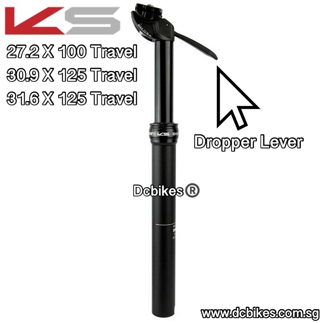 Ks Eten Dropper Post Lever Under Seat Mtb KS KindShock Eten R Remote Mountain Downhill Bike Dropper Seat