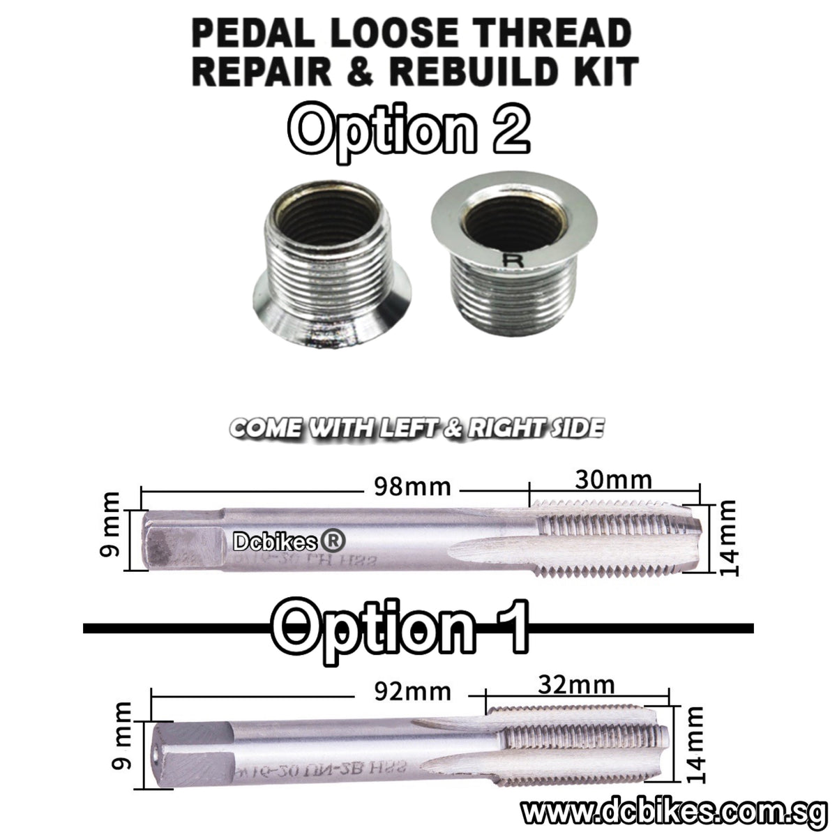 Pedal Threads Stripped Crank Arm Pedal Loose Thread Tapping | Rethread Bolts Repair ...